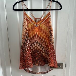 Guess Fiery Asymmetrical Sleeveless Camisole